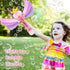 Bubble Wands for Kids Girls - Rechargeable Princess Light Up & Music Bubble Machine with 2 Bubble Solutions, Outdoor Party Birthday Toys for Toddl...