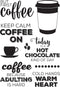 Echo Park Paper Company First Coffee 4X6 Stamp...