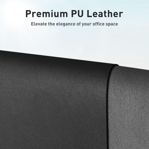 Leather Desk Pad Protector, Mouse Pad, Office Desk Mat, Non-Slip PU Leather Desk Blotter, Laptop Desk Pad, Waterproof Desk Writing Pad for Office ...