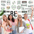 36 Pcs Eucalyptus Affirmations Station Bulletin Decoration Classroom Inspirational Bulletin Board Set Greenery Positive Accent Cutouts Poster for ...