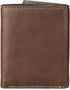 Levi's Men's Trifold Wallet-Sleek and Slim Includes Id Window and Credit Card Holder, Brown Stitch, One Size...