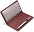 HISCOW Supple Leather Checkbook Cover with Free Divider - Italian Calfskin...
