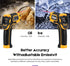 Infrared Thermometer Non-Contact Digital Laser Temperature Gun -58??1112?(-50??600?) Adjustable Emissivity IR Temp Gun - for Cooking, BBQ, Food, F...