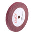 uxcell 200mm x 25mm 320 Grit Non-Woven Polishing Burnishing Wheel Abrasive Cloth Nylon Wire Drawing Flap Wheel for Stainless Steel Metal Red...