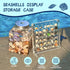 Acrylic Seashell Display Box, Magnetic Seashells Storage Box Case, Decorative Small Craft Trinket Organizer Container for Starfish Nail Jewelry Be...
