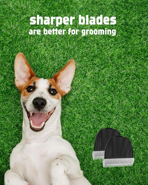 Dog Clipper Blades Compatible with HOLDOG Replacement Blades for HOLDOG Dog Clippers Dog Grooming Kit, 2 Pack Dog Clipper Replacement Blades, 2 Cl...