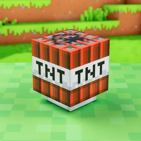 Official Minecraft TNT Light with Game Sounds - Handheld Night Light & Fun Toy for Kids...