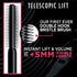L’Oréal Paris Telescopic Lift Washable Mascara, Lengthening and Volumizing Eye Makeup, Lash Lift with Up to 36HR Wear, Black, 0.33 Fl Oz...