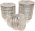 2 Oz Disposable Baking Cups Tins Foil Pans Cups 70 mL Aluminum Foil Cupcake Bowl Pans for Baking, Roasting, 100Pcs....