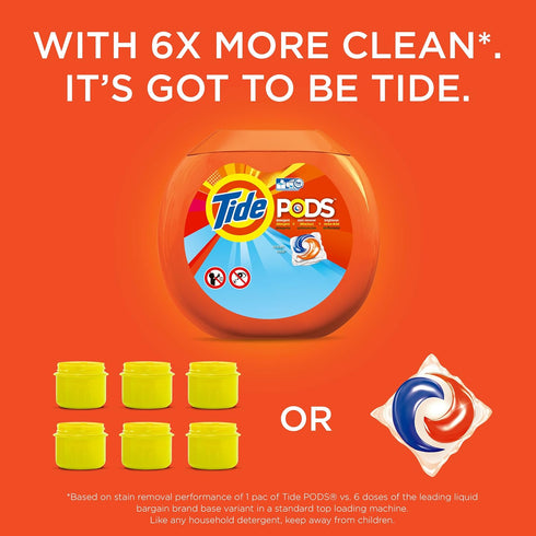 Tide PODS Ocean Mist Scent HE Turbo Laundry Detergent Pacs, 35 count...