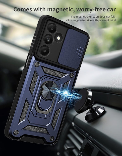 for Samsung Galaxy A15 5G Case: Phone Case with Screen Protector for Samsung Galaxy A15 5G - Blue...