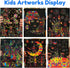ZMLM Scratch Art for Kids Toy: 60 Rainbow Scratch Paper Art Supplies Kits for Boy Girl Birthday Gift Arts Crafts Classroom Supplies for Kids Party...