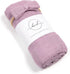 Baby Muslin Swaddle Blanket with Bow — 30% Organic Cotton & 70% Viscose Derived from Bamboo Swaddle Blankets — 47x47 Inches Premium, Soft & Breath...