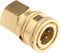 Forney 75129 Pressure Washer Accessories, Quick Coupler Female Socket, 3/8-Inch Female NPT, 4,200 PSI, Brass...