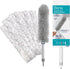 Bona High Performance Dusting System - 1 Compact Handle, 5 Disposable Dusters, & 1 Reusable Duster - Compact Dusting Kit Removes Dust & Pet Hair...
