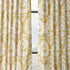 HPD Half Price Drapes Luxury Damask Printed Curtains 108 Inches Long Luxury Damask Cotton Curtains (1 Panel) Room Darkening Window Curtains for Be...
