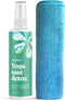 ASUTRA Yoga Mat Cleaner Spray (Energizing Peppermint), 4 fl oz - No Slippery Residue, Organic Essential Oils, Deep-Cleansing for Fitness Gear & Gy...