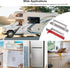 Self-Stick Adhesive Cabinet Handles - 6" Stainless Steel No-Drilling Easy Installation Handles for Cabinet Door Window Drawer & Refrigerator Micro...