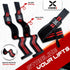Wrist Straps for Weightlifting with Support for Men & Women 18", Gym Lifting Flexible Fit & Stiff Wrist Straps Workout Equipment,Powerlifting Stre...