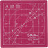 The Quilted Bear Rotating Cutting Mat 7" x 7" - Square Self Healing 360° Rotating Craft Cutting Mat with Innovative Locking Mechanism for Quilting...