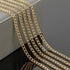 YOUBEIYEE 33 Feet Gold Plated Chain for Jewelry Making Aluminum Embossed Cable Necklace Chain for Women Jewelry Making Supplies...
