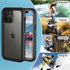 Waterproof iPhone 13 Pro Max Case - Full Body Protection Case for iPhone 13 Pro Max 6.7 inch Waterproof Shockproof Dustproof Phone Case with Built...