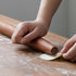 Muso Wood Sapele Wooden French Rolling Pin for Baking, Tapered Roller for Fondant, Pie Crust, Cookie, Pastry (French 17.5inch)...