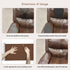 KING MOUNTAIN Leather Repair Patch,16 x 60 Inches self Adhesive Leather Repair tape for Damaged Leather Furniture, Sofa Seating,Car Seats, Leather...