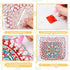 Hsei 4 Pcs Diamond Painting Coin Purse Pouch Leather DIY Rhinestone Paint Handmade Clutch Change Holder Change Purse Diamond Painting Bags for Adu...