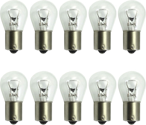 Diximus Pack of 10 Bulbs 1141 S8 Low Voltage Landscape Light Bulbs 12V 18W BA15s Bayonet 18W Lamp...