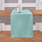 Solino Home Pastel Turquoise Table Runner 60 Inches Long – Cotton Linen Hemstitch Summer Table Runner 14 x 60 Inch – Machine Washable Scarf Dining...