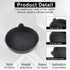 SINGARO Car Cup Holder, 4-Pack Silicone Car Coasters, Universal Non-Slip Recessed Car Interior Accessories (Flower Black)...