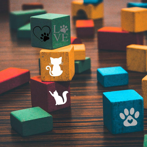 65pcs Reusable Cat Stencils for Painting on Wood,Cat Theme Painting Perfect for DIY Crafts, Scrapbooks, and Home Supplies...