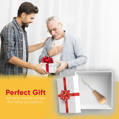 Wood Carving Whittling Knife BeaverCraft C17P Whittling Tools Wood Carving Tools Carving Knife Woodworking Carbon Steel Whittling Knives Wood Carv...