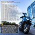 Oil Filter Replacement for Yamaha Raptor 660R YFM660R Grizzly YFM700 YFM700F Kodiak YFM700K Vstar 1300 XVS1300 2007-2012 Kymco MXU 700i Kymco Xcit...