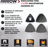 Arrow OSCTSV-1 Multipurpose Sanding Kit for Oscillating Tools for Wood and Metal, Universal, Fits Most Multitools, 10-Piece Set Includes Sanding P...