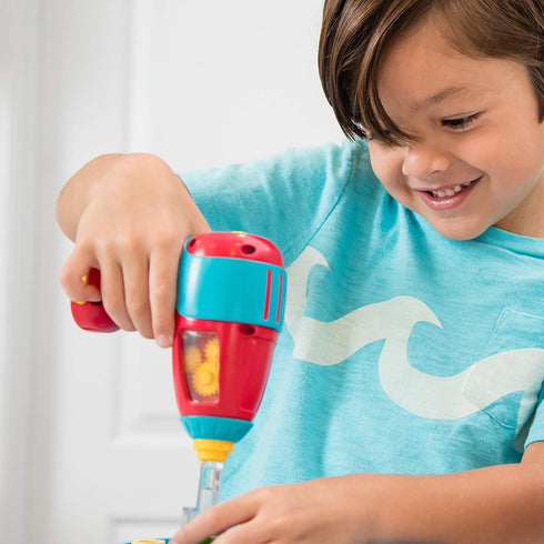Educational Insights Design & Drill Power Drill, Compatible with Design & Drill Sets, Real Working, Kid-Friendly Toy Drill, Brand New Look...