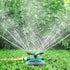 LAOZHOU Sprinkler Water Sprinklers for Lawn Yard and Garden Large Coverage Area Oscillating Hose 360 Degree Rotating Sprinkler Irrigation System (...