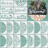 20 Pcs Welcome Stencils for Painting on Wood 11.81 x 5.91'' Large Welcome Letters Stencils Half Round Stencils for Wood Sign Plastic Word Farmhous...
