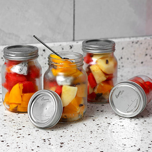 120-Count, Wide Mouth Canning lids for Ball, Kerr Jars,Split-Type Jar Lids Leak Proof Food Grade Material,100% Fit & Airtight for Wide Mouth Jars...