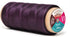 Mandala Crafts Purple Round Waxed Thread for Leather Sewing - 219 Yds 200M 0.45mm Polyester Leather Thread String Waxed Cord for Leatherwork, Bead...