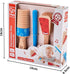 Hape Percussion Duo | Wooden Clapper & Guiro Hand Musical Instrument Toy Set for Toddlers...