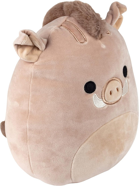 Squishmallows 10-Inch Warren The Boar - Official Jazwares Plush - Collectible Soft & Squishy Stuffed Animal Toy - Add to Your Squad - Gift for Kid...