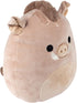 Squishmallows 10-Inch Warren The Boar - Official Jazwares Plush - Collectible Soft & Squishy Stuffed Animal Toy - Add to Your Squad - Gift for Kid...
