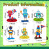 12 Pieces Robot Birthday Party Supplies Robot Party Honeycomb Centerpieces Robot Party Decorations Robot Party Table Topper for Baby Shower Decora...