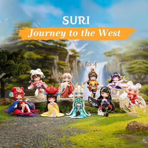 ROBOTIME Suri Blind Box 1PC Surprise Action Figure Collectible Kawaii Figures Random Art Toys Hot Cute Figure Dolls Creative Gifts (Journey to The...