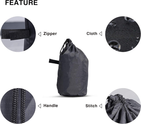 Weight Bags for Pop up Canopy Tent Outdoor Instant Shelter, Sand Bags, Leg Weights for Pop up Canopy Weighted Feet Bag Sand Bag, 4-Pack, Black...