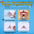 Tintnut Building Block Sublimation Transfer Paper- 12 Sheets 12inchesx10inches Toy Pattern Sublimation Transfer Ink Sheets Compatible with Cricut ...