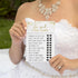 Black and Gold Bridal Shower Games - 25 Cards - He Said She Said Bridal Shower Game, What Did the Bride and Groom Say Guess Who Wedding Activity -...