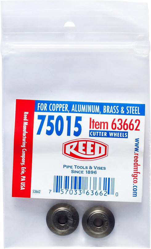Reed Tool 2PK-75015 Cutter Wheels for Tubing Cutters, 2-Pack...